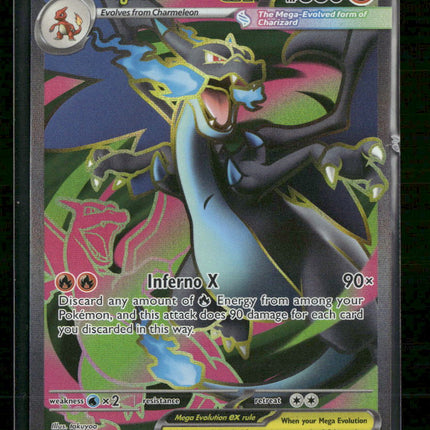 ME02: Phantasmal Flames Mega Charizard X ex #109/094