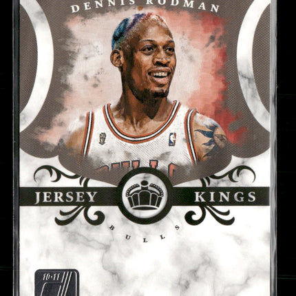 2010-11 Donruss Jersey Kings Dennis Rodman #/999 #14