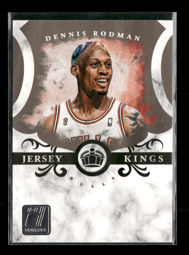 2010-11 Donruss Jersey Kings Dennis Rodman #/999 #14
