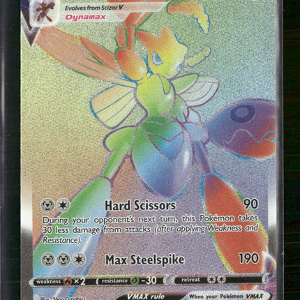 SWSH03: Darkness Ablaze Scizor VMAX (Secret) #193/189