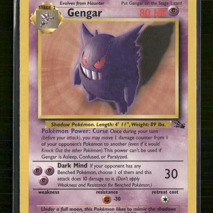 Fossil Gengar (20) #20/62