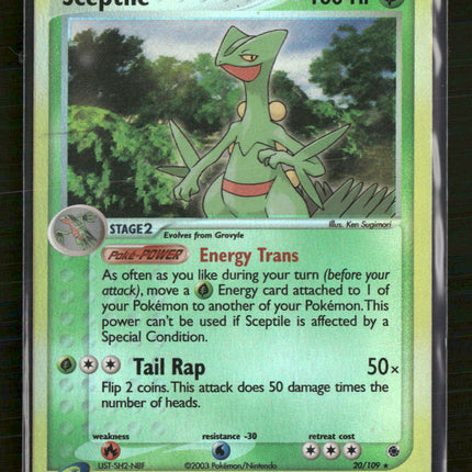 Ruby and Sapphire Sceptile #20/109