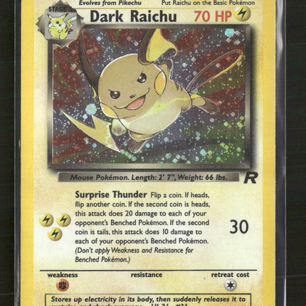 Team Rocket Dark Raichu #83/82