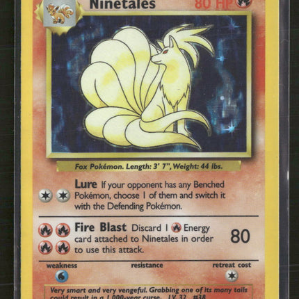 Base Set Ninetales #012/102