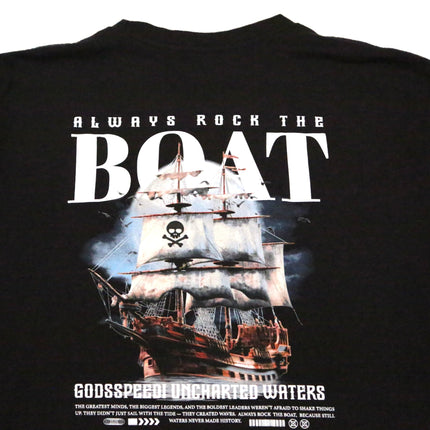 Always Rock The Boat T - Black