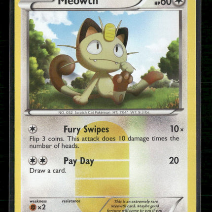 Noble Victories Meowth #102/101