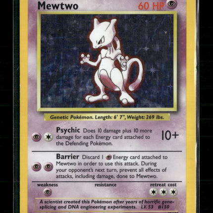Base Set Mewtwo #010/102