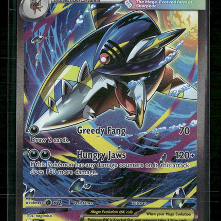 ME02: Phantasmal Flames Mega Sharpedo ex #127/094