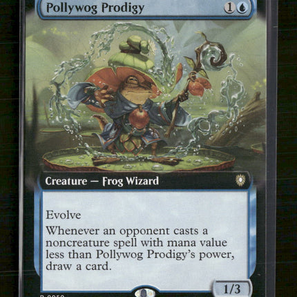 Commander: Bloomburrow Pollywog Prodigy (Extended Art) #50