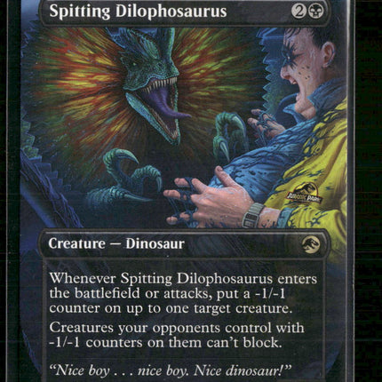 Universes Beyond: Jurassic World Spitting Dilophosaurus (Borderless) #3