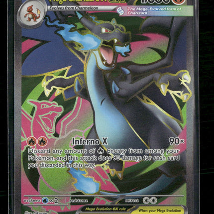 ME02: Phantasmal Flames Mega Charizard X ex #109/094