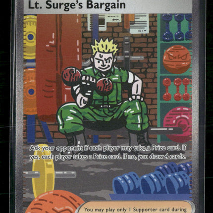 ME01: Mega Evolution Lt. Surge's Bargain #185/132