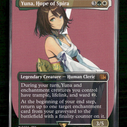 FINAL FANTASY Yuna, Hope of Spira (Borderless) #404