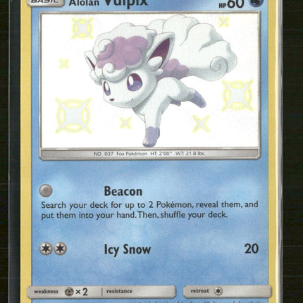 Hidden Fates: Shiny Vault Alolan Vulpix #SV8/SV94