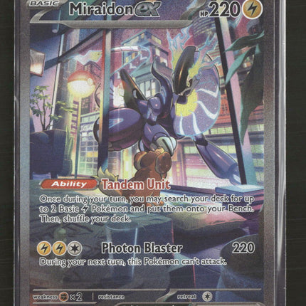 SV01: Scarlet & Violet Base Set Miraidon ex #244/198