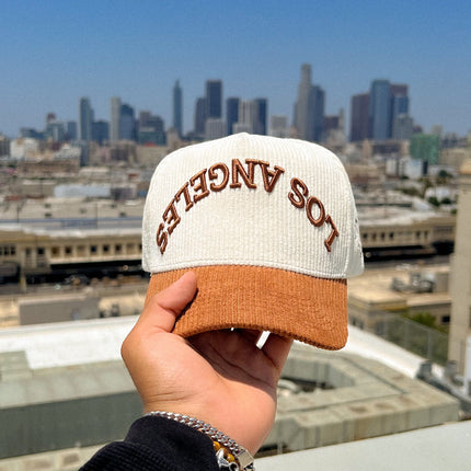 Cream Corduroy Snackback - Los Angeles