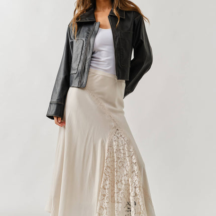 Brown Vintage Washed Leather Jacket
