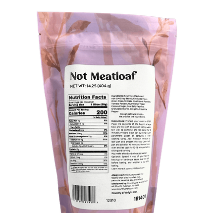 Not Meatloaf