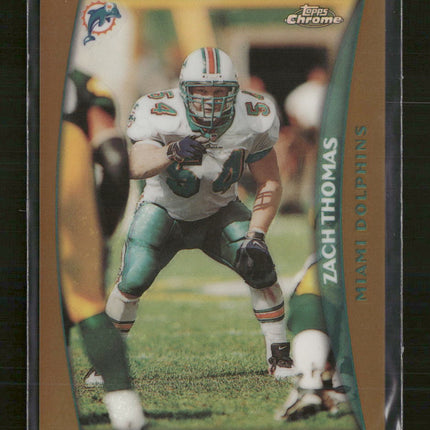 1998 Topps Chrome Zach Thomas #76