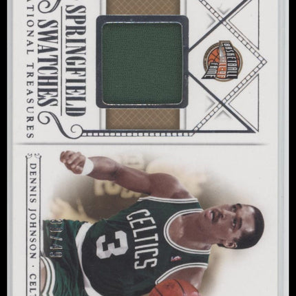 2013-14 Panini National Treasures Springfield Swatches Dennis Johnson #/49 #8