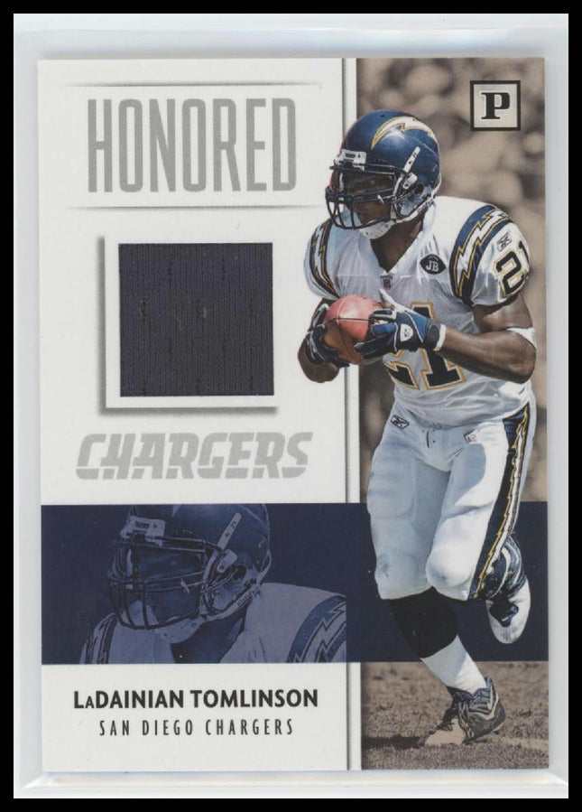 20018 Panini Honored Patch LaDainian Tomlinson #18