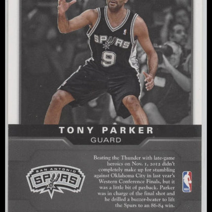 2012-13 Panini Game Jerseys Tony Parker #41