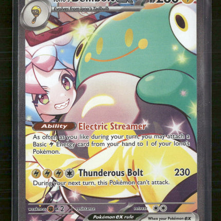 SV09: Journey Together Iono's Bellibolt ex #183/159