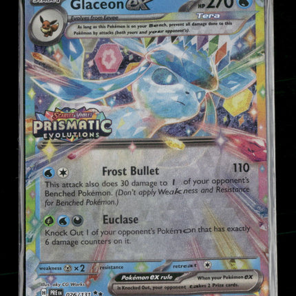 SV: Prismatic Evolutions Glaceon ex #026/131