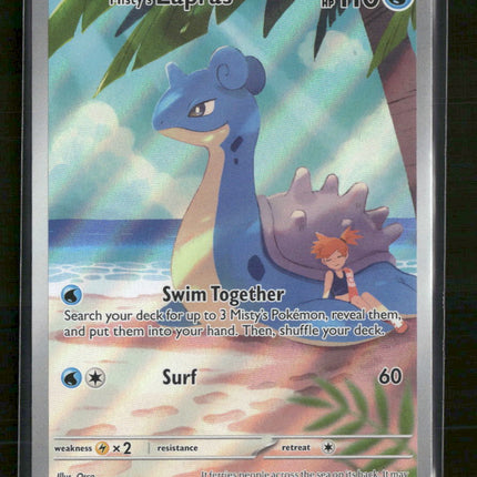 SV10: Destined Rivals Misty's Lapras #194/182