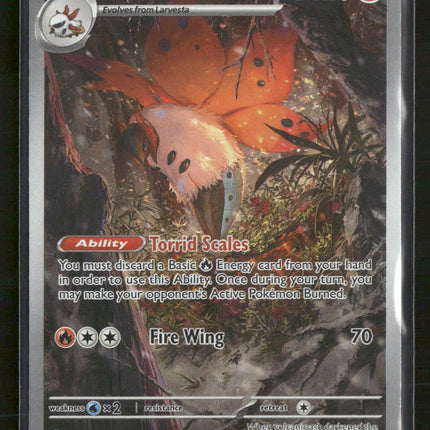 SV: Black Bolt Volcarona #100/086