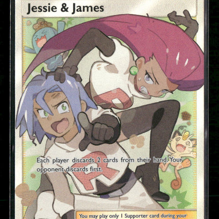 Hidden Fates Jessie & James (Full Art) #68/68