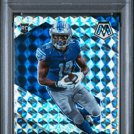2021 Panini Mosaic Mosaic Amon-Ra St. Brown 10 PSA #328