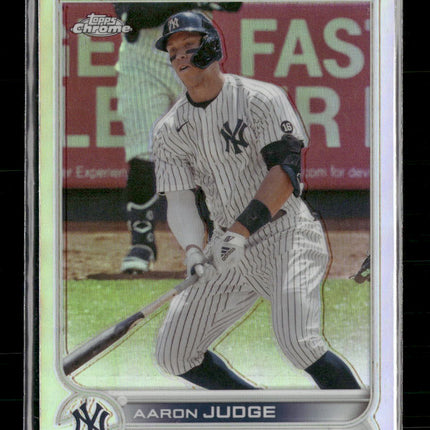 2022 Topps Chrome Refractor Aaron Judge #99