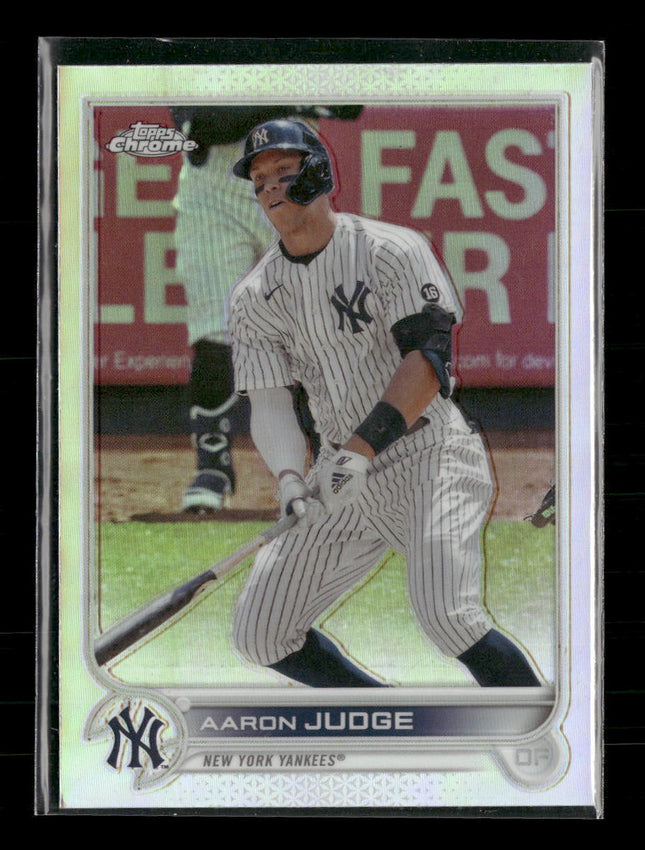 2022 Topps Chrome Refractor Aaron Judge #99