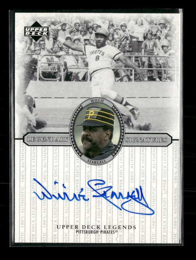 2000 Upper Deck Legends Legendary Signatures Willie Stargell Auto #S-WS