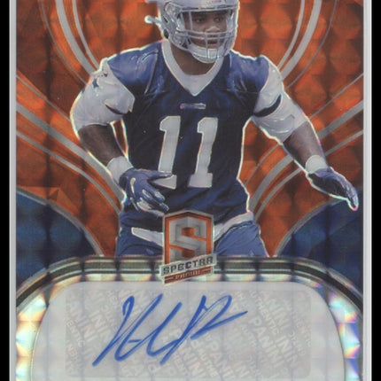 2021 Panini Spectra Neon Orange Micah Parsons Rookie #/10 Auto #269