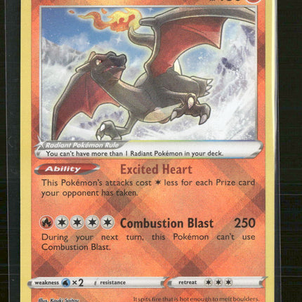 Crown Zenith Radiant Charizard #020/159