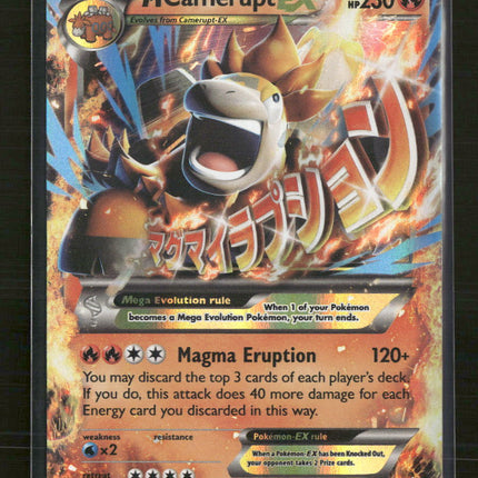 XY Promos M Camerupt EX #XY198