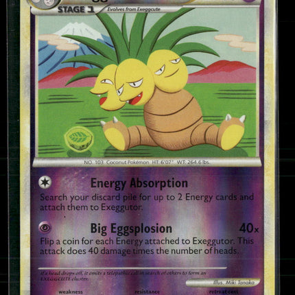 HeartGold SoulSilver Exeggutor #18/123
