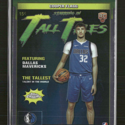 2025-26 Topps Chrome Tall Tales Cooper Flagg #TT-16