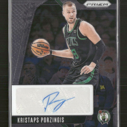 2024-25 Panini Signatures Prizms Choice Kristaps Porzingis #SIG-KPC
