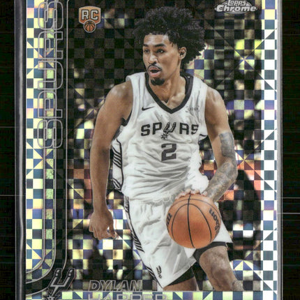 2025-26 Topps Chrome X-Fractor Dylan Harper Rookie #252