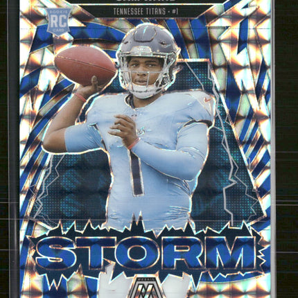 2025 Panini Mosaic Storm Mosaic Blue Cam Ward #/99 #2