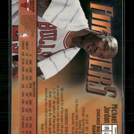 1997-98 Finest Michael Jordan #39