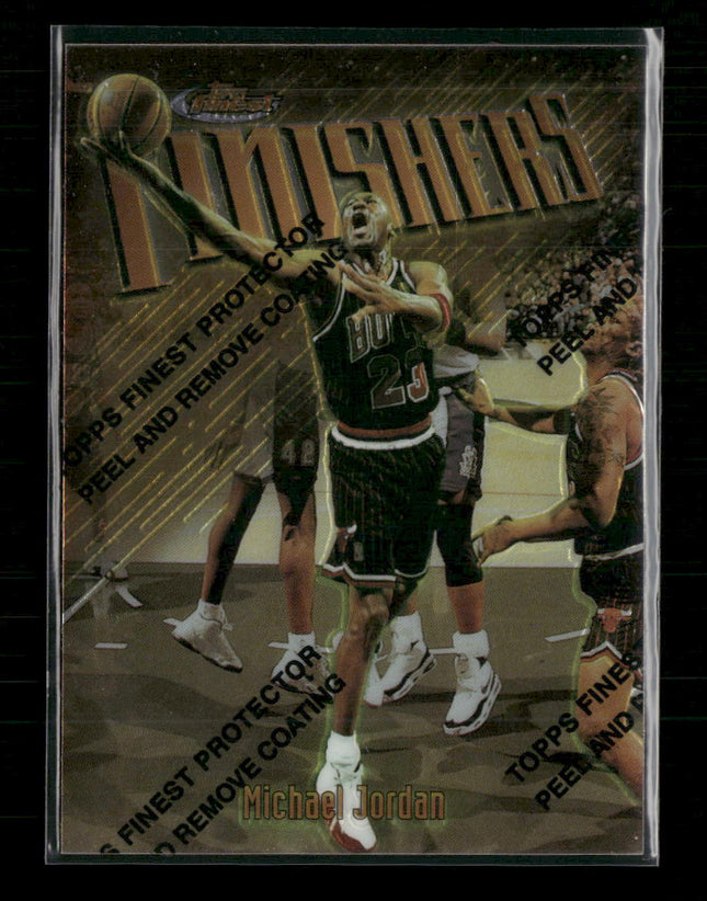 1997-98 Finest Michael Jordan #39