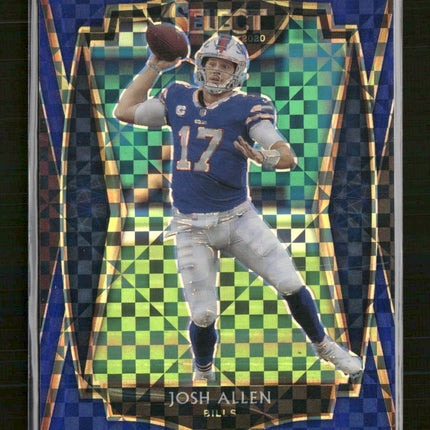 2020 Panini Select Blue Prizm Josh Allen #/149 #121