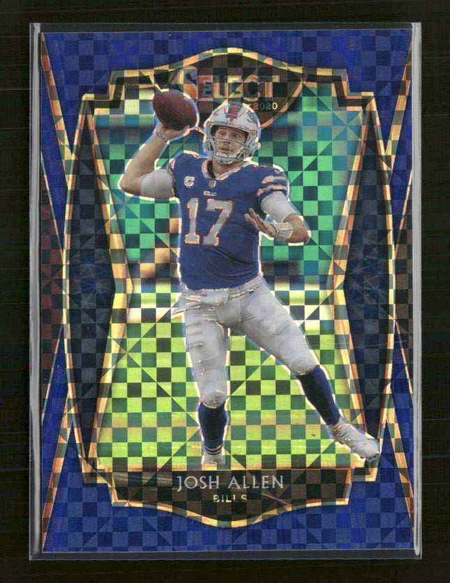2020 Panini Select Blue Prizm Josh Allen #/149 #121