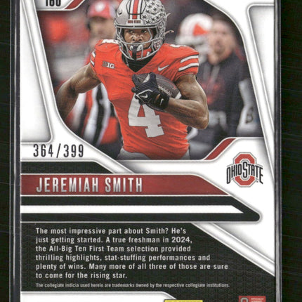 2025 Panini Prizm Draft Picks Prizms Red Jeremiah Smith #/399 #160