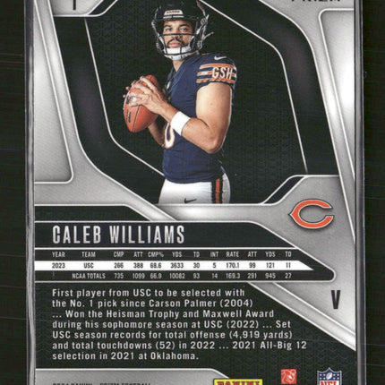 2024 Panini Prizm Rookie Variations Silver Prizm Caleb Williams #1