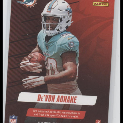 2023 Panini Absolute Absolute Burners De'Von Achane /49  #AB-7